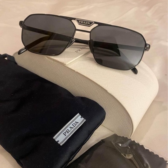 Prada Real Aviator Sunglasses - Picture 4 of 6